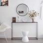 Preview: 360Home Minimalistische Kommode Eisenregal für den Flur